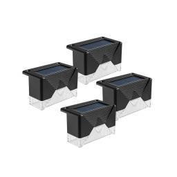 Luz Solar Para Escalera Set De 4