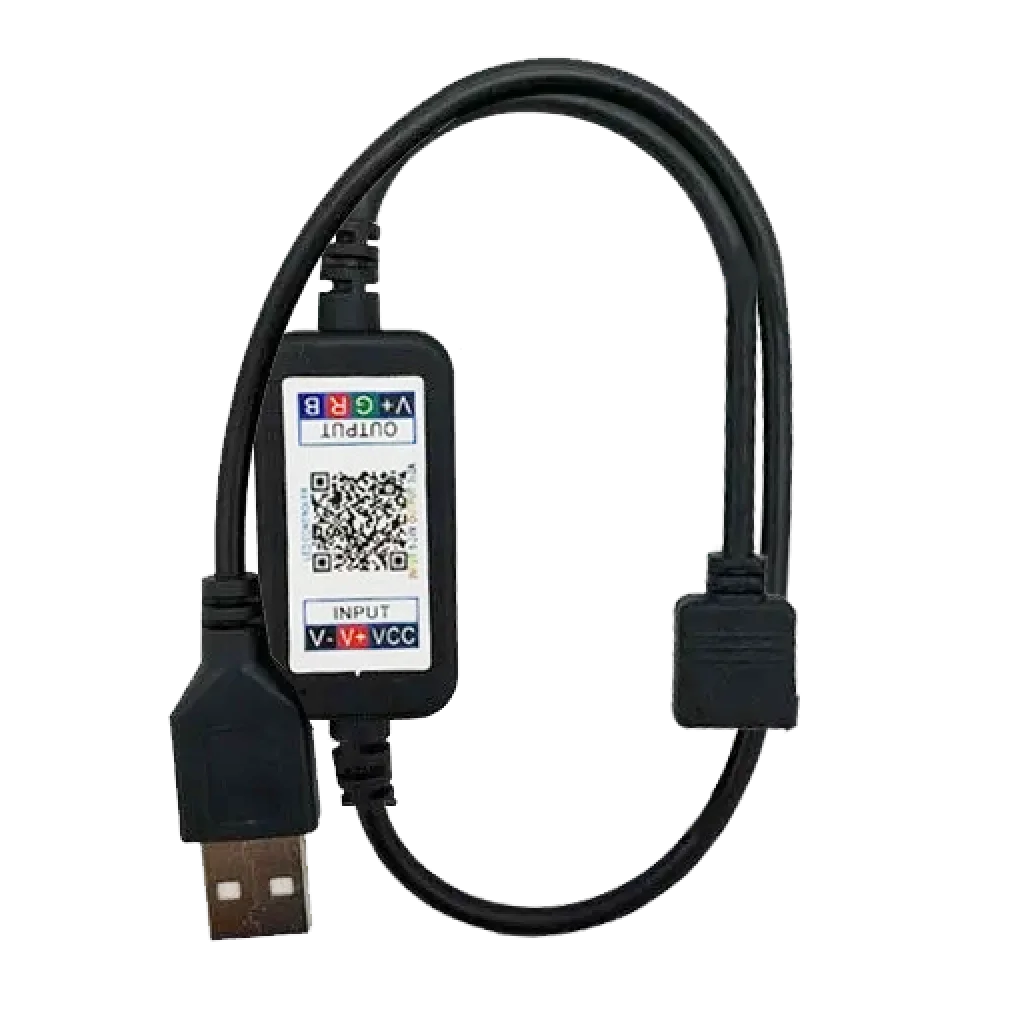 TIRA LUZ LED RGB 5050 TV USB 3 METROS C/CONTROL