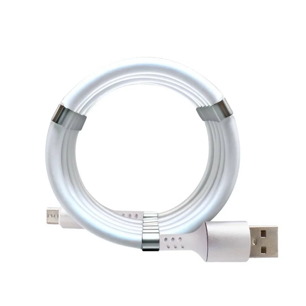 CABLE DATOS USB Y CARGADOR MICRO CON IMÁN