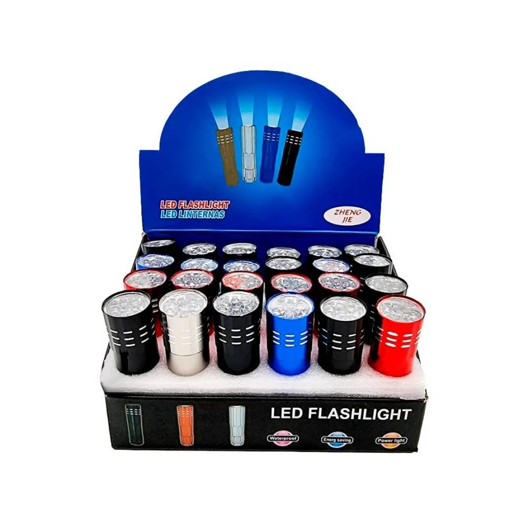 LINTERNA LED CAJAX 24 PILA