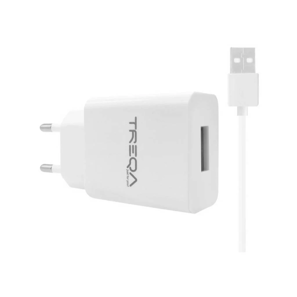 CARGADOR TREQA CON CABLE IOS USB