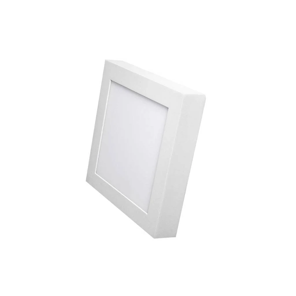 PANEL LUZ LED 12W CUADRADO LUZ FRÍA