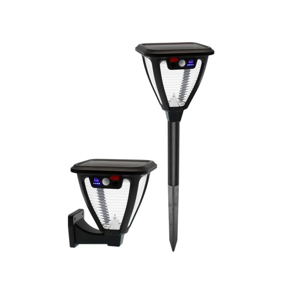 FOCO FAROL LED SOLAR EXTERIOR PARA JARDIN CON CONT